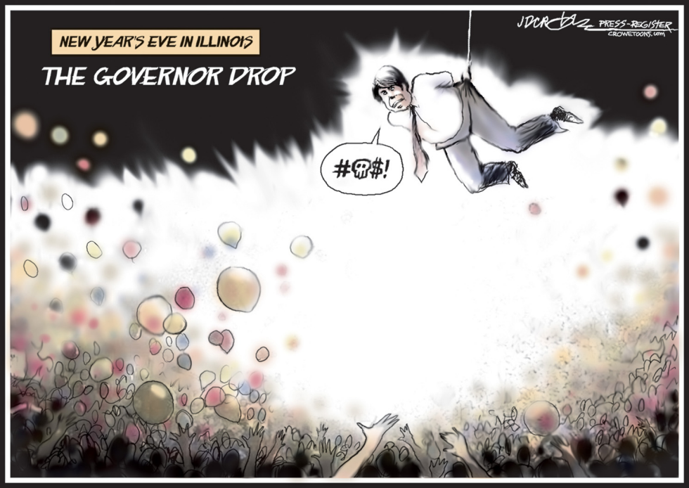 New Years Governor Drop