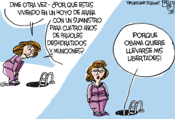 LIBERTADES Y OBAMA /  by Pat Bagley