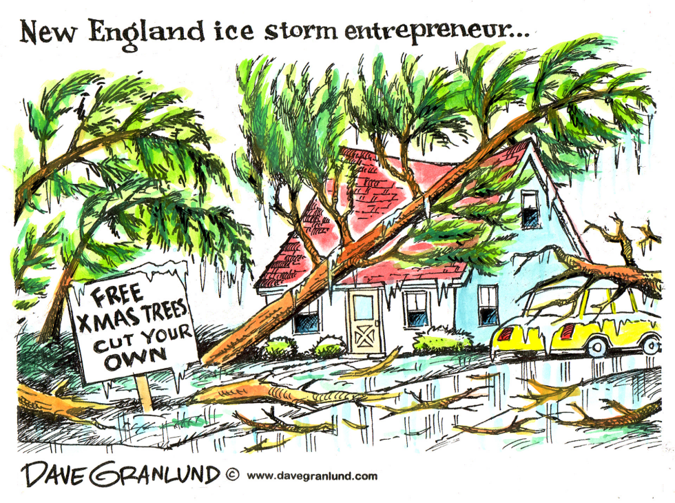 New England ice storm