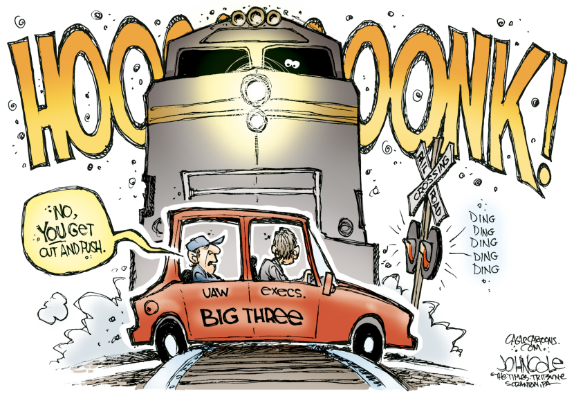 Big 3 bankruptcy COLOR