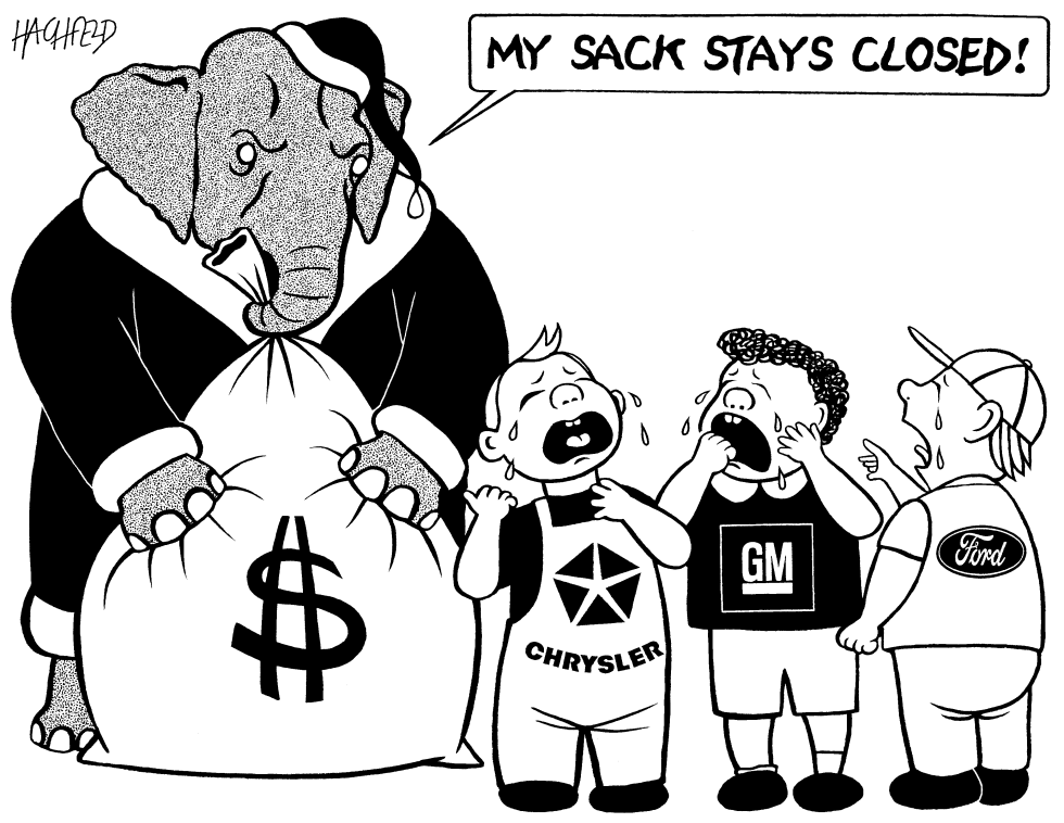 no money for the Big Three