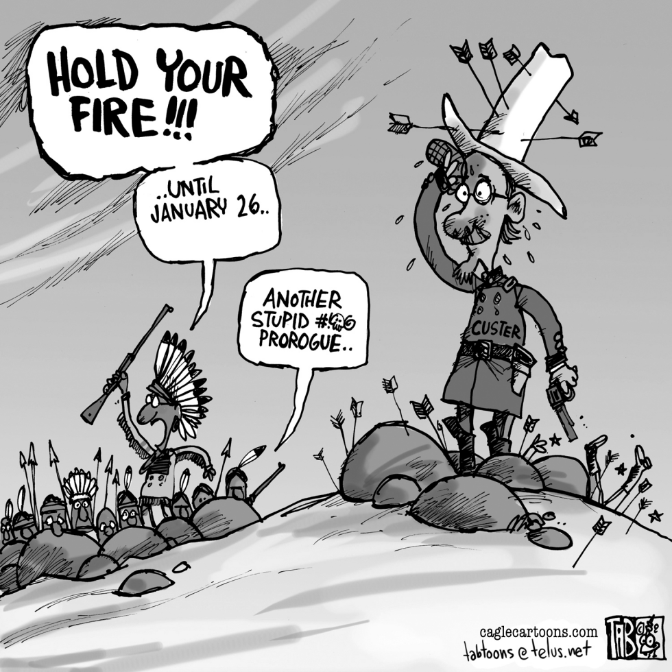 CANADA Custer Prorogue
