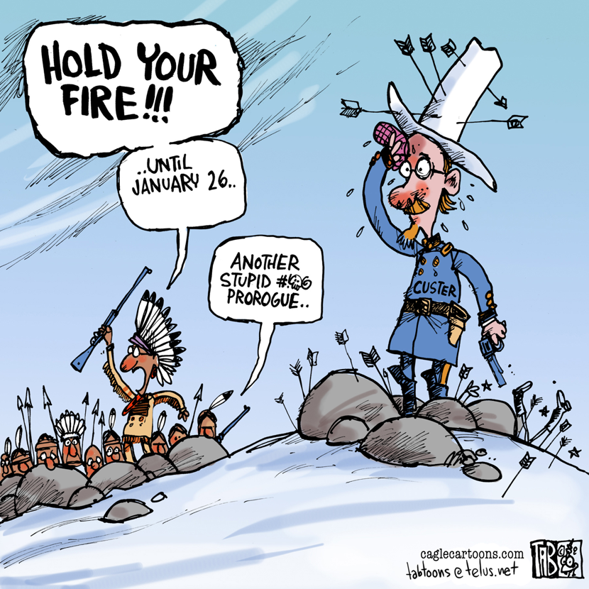 CANADA Custer Prorogue COLOUR