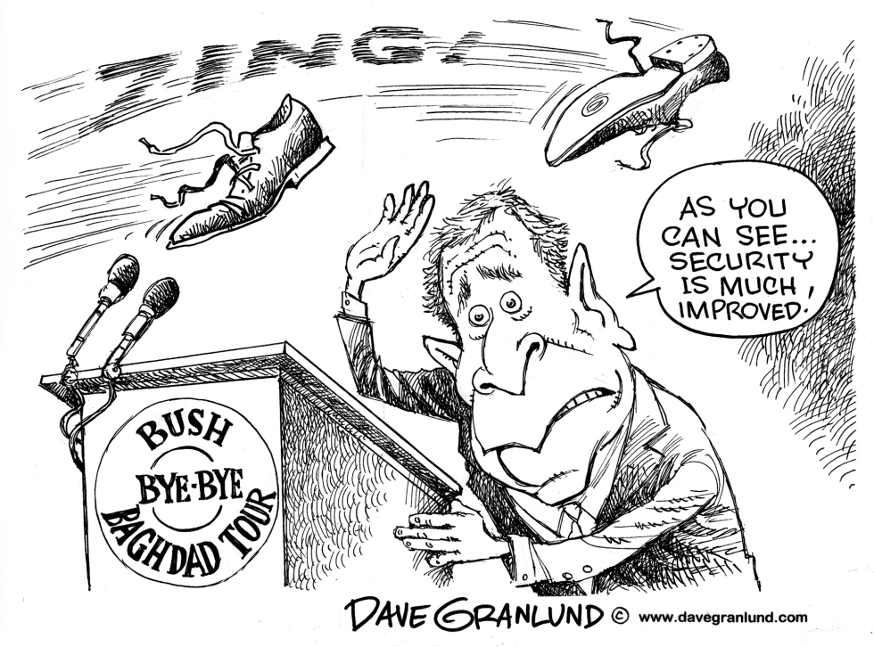 Bush  Iraq Shoes