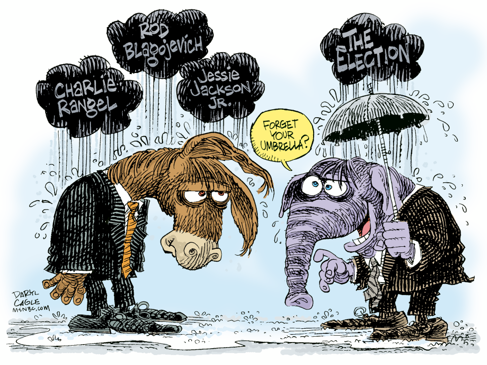 Rainy Day in Washington Color