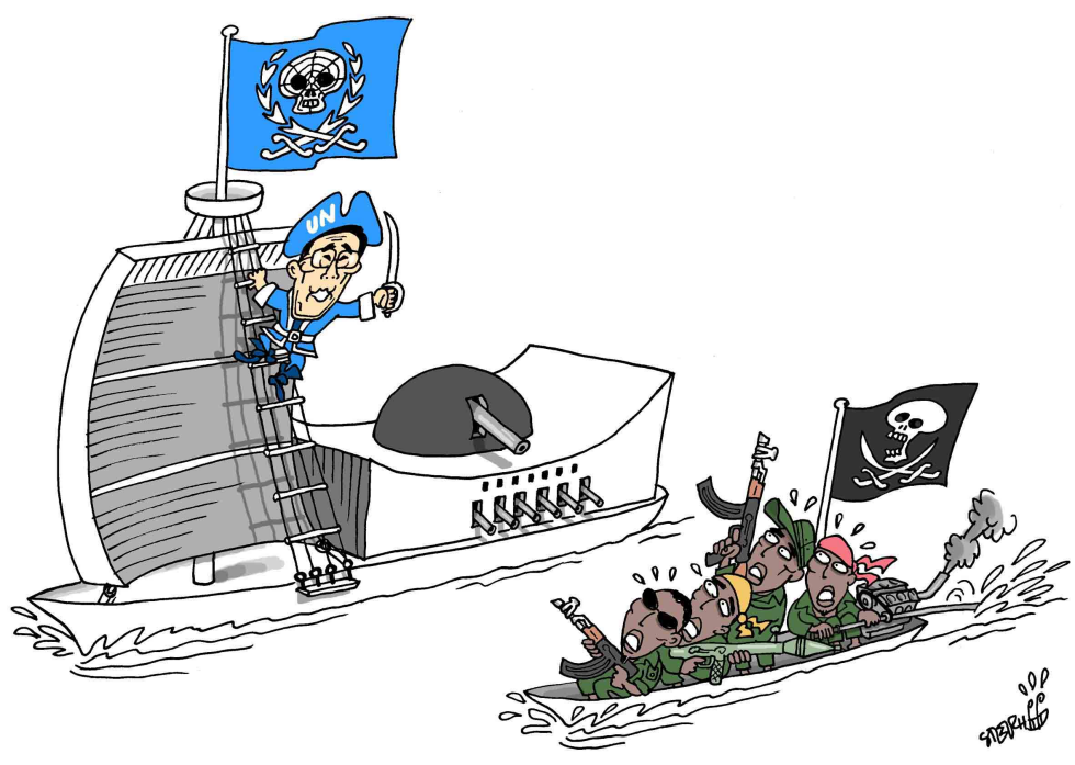UN goes after piracy