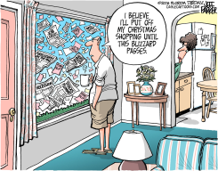 THE WEATHER OUTSIDE IS FRIGHTFUL  by Jeff Parker