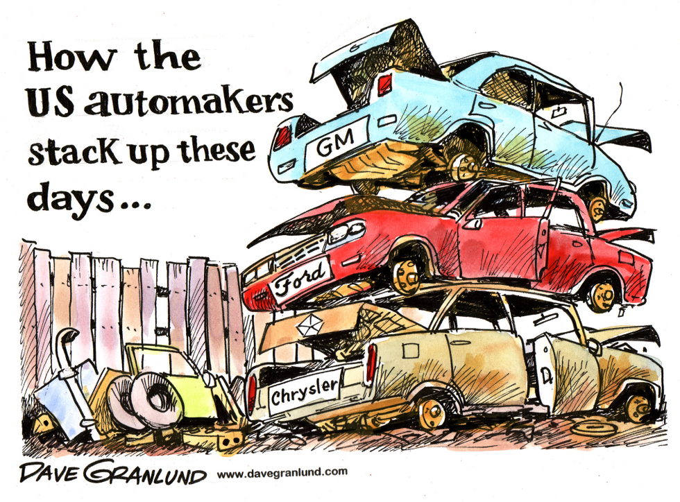  HOW US AUTOMAKERS STACK UP by Dave Granlund