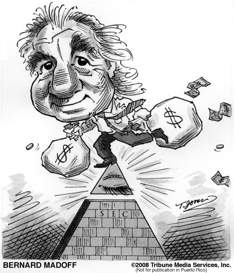  BERNIE MADOFF by Taylor Jones