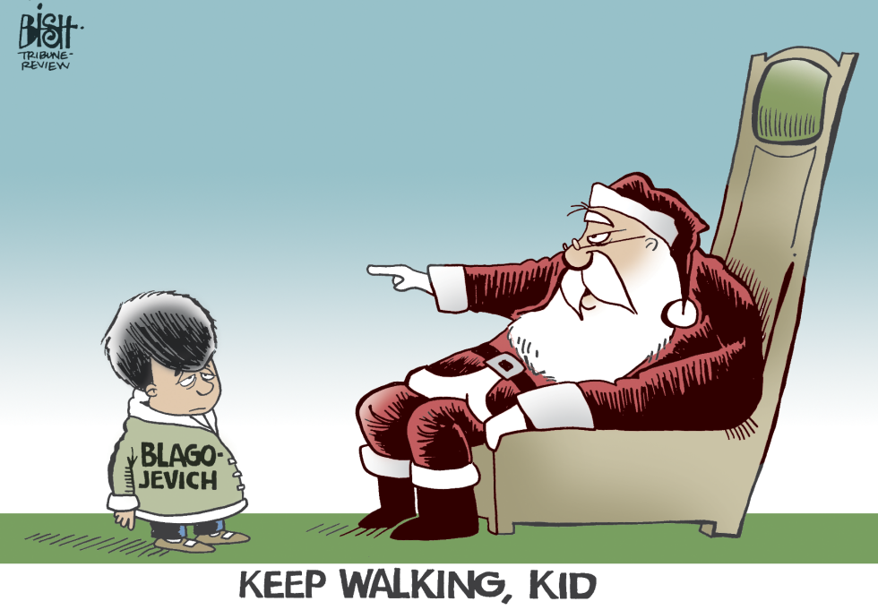 Blagojevich go home, COLOR