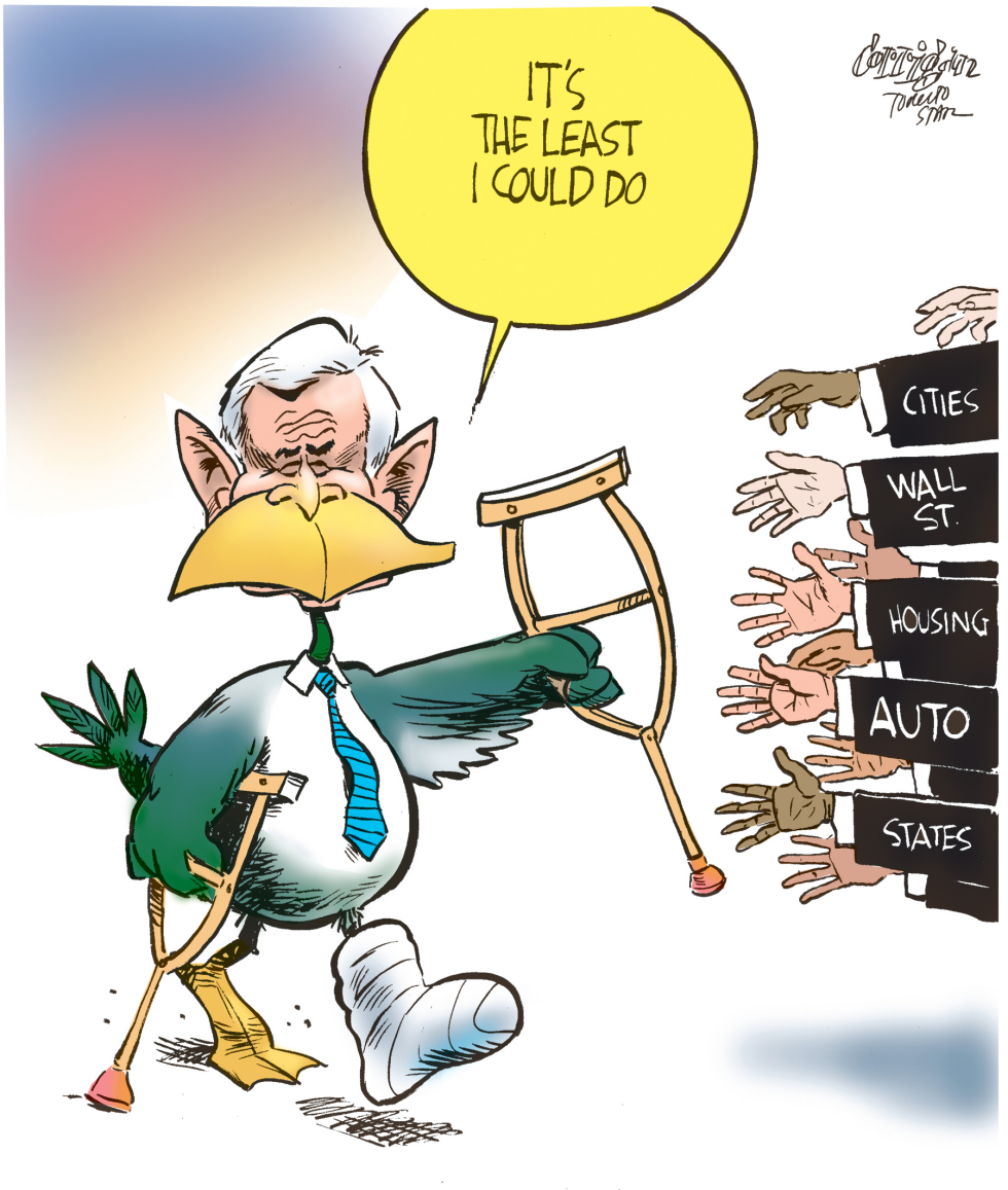lame duck Bush