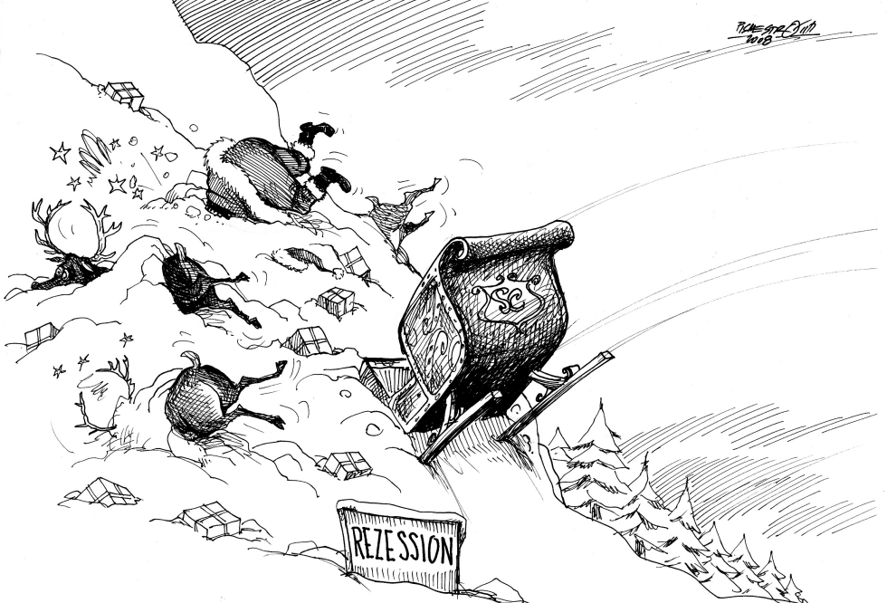 Recession b/w