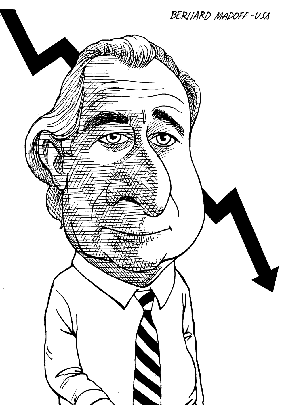  BERNARD MADOFF-USA by Arcadio Esquivel