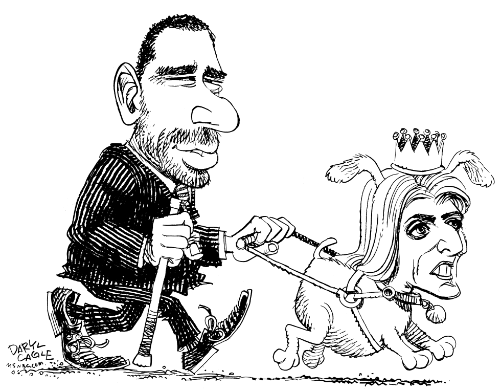 David Paterson and Caroline Kennedy