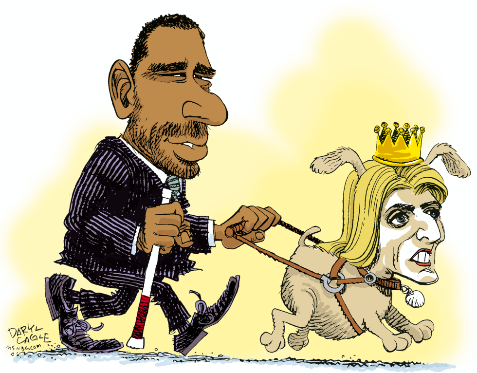  DAVID PATERSON AND CAROLINE KENNEDY by Daryl Cagle