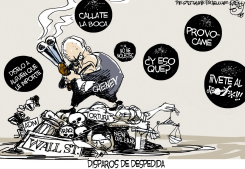 DISPAROS DE DESPEDIDA DE CHENEY /  by Pat Bagley