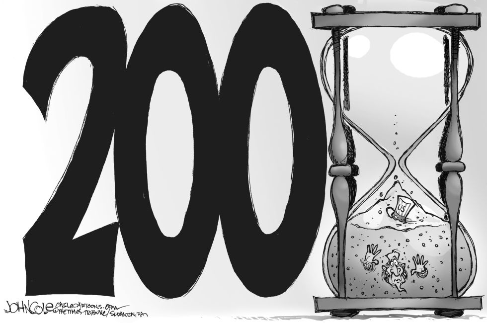 Buried by the times BW