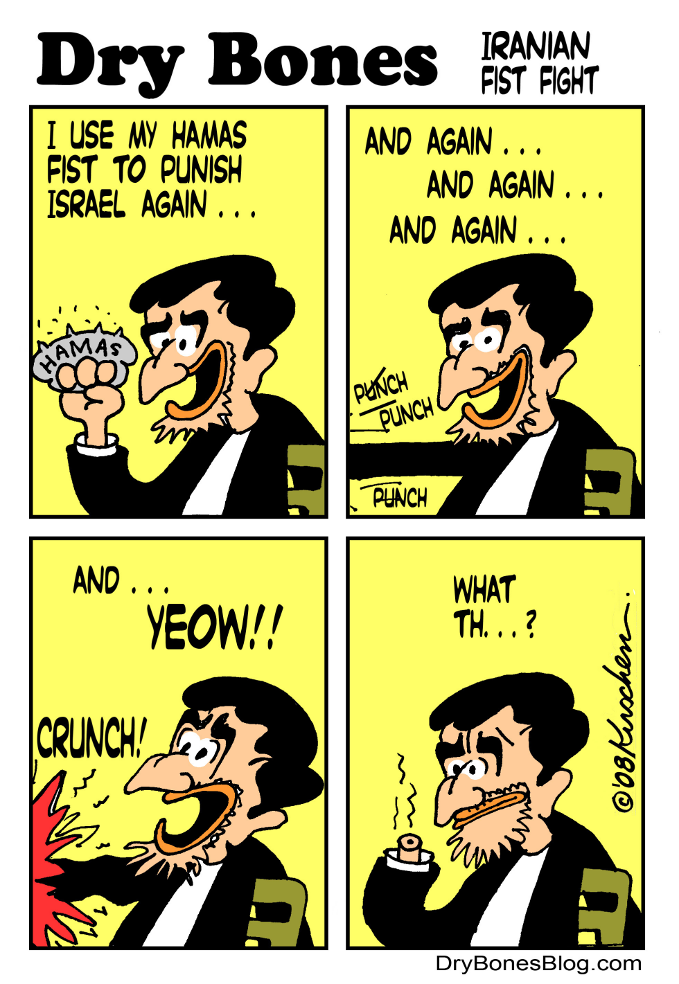 Iranian fist fight
