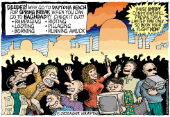  SPRING BREAK IN BAGHDAD by Monte Wolverton