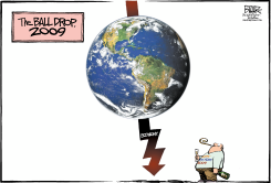 BALL DROP  by Nate Beeler