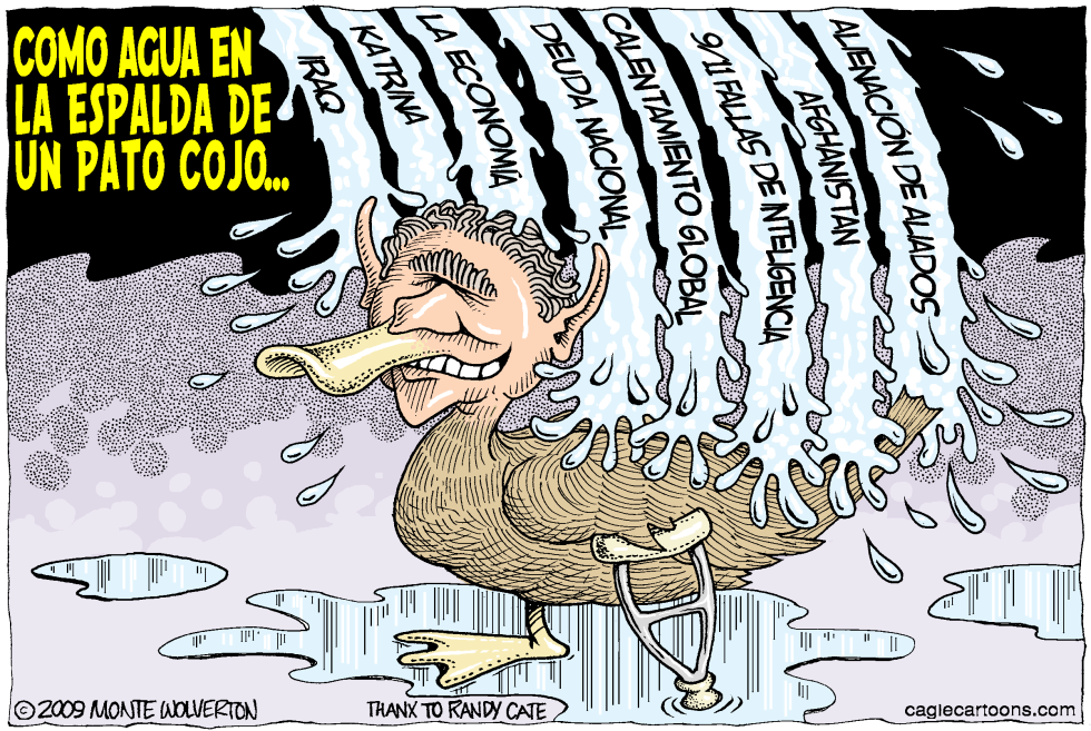 Como Agua en la Espalda de un Pato Cojo / COLOR