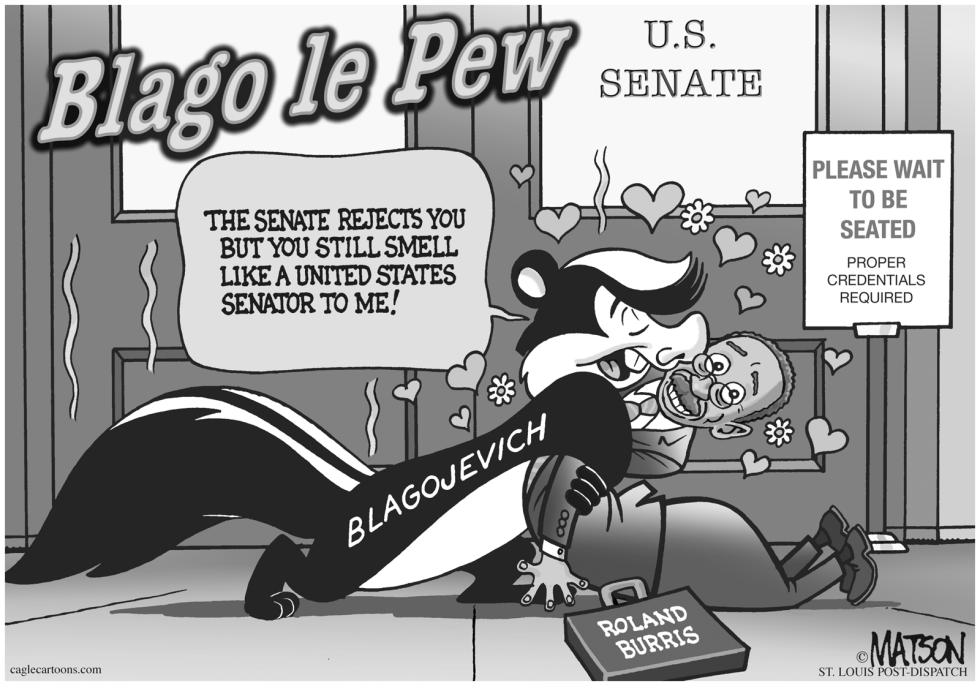 Blago Le Pew And Roland Burris