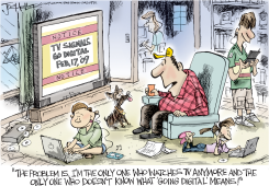 DIGITAL TV by Joe Heller