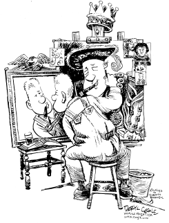 CLINTONSELFIMAGE by Daryl Cagle