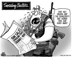 PRE- INAUGURATION GUN SALES SURGE by Jeff Parker