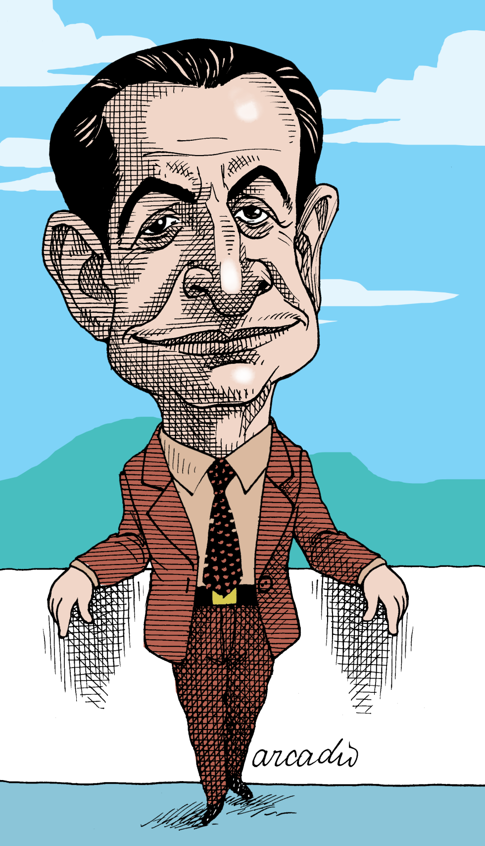Caric Sarkosy col