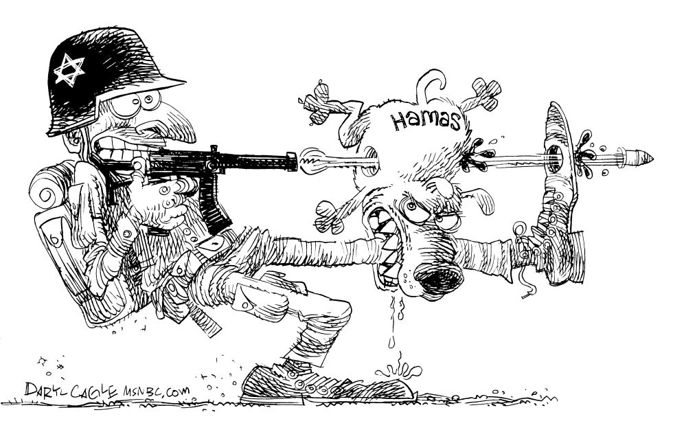 Israel Vs Hamas - Shoot the Doggie
