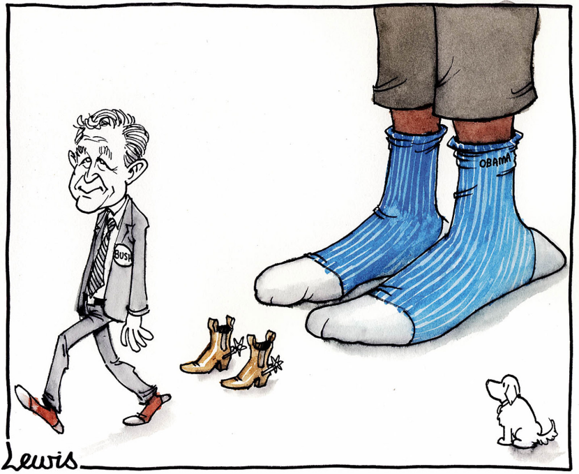 Filling dubbyas shoes