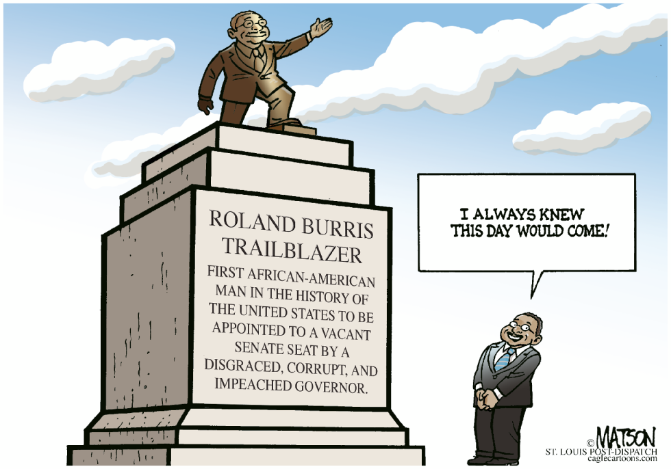 Roland Burris Trailblazer Monument-COLOR