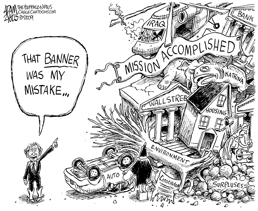 Bush Admits Mistake