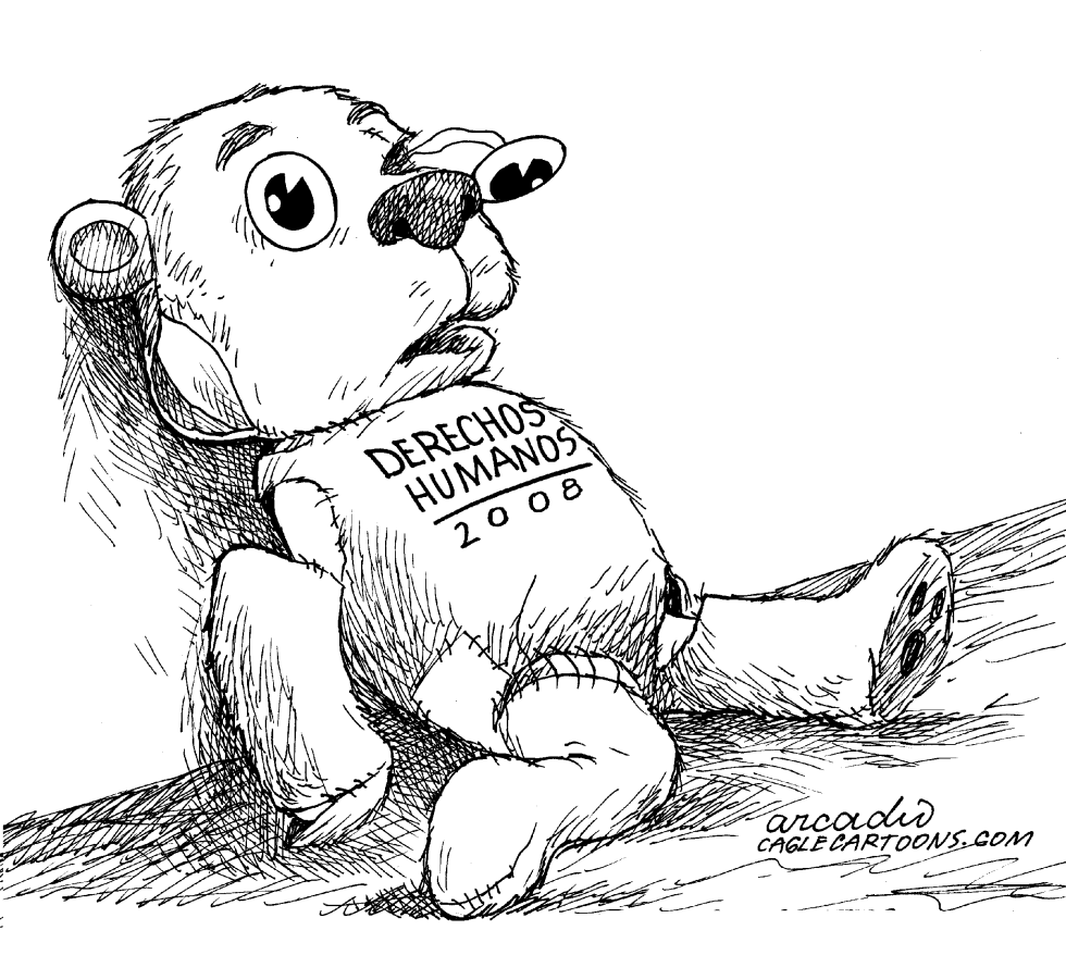 Derechos humanos golpeados