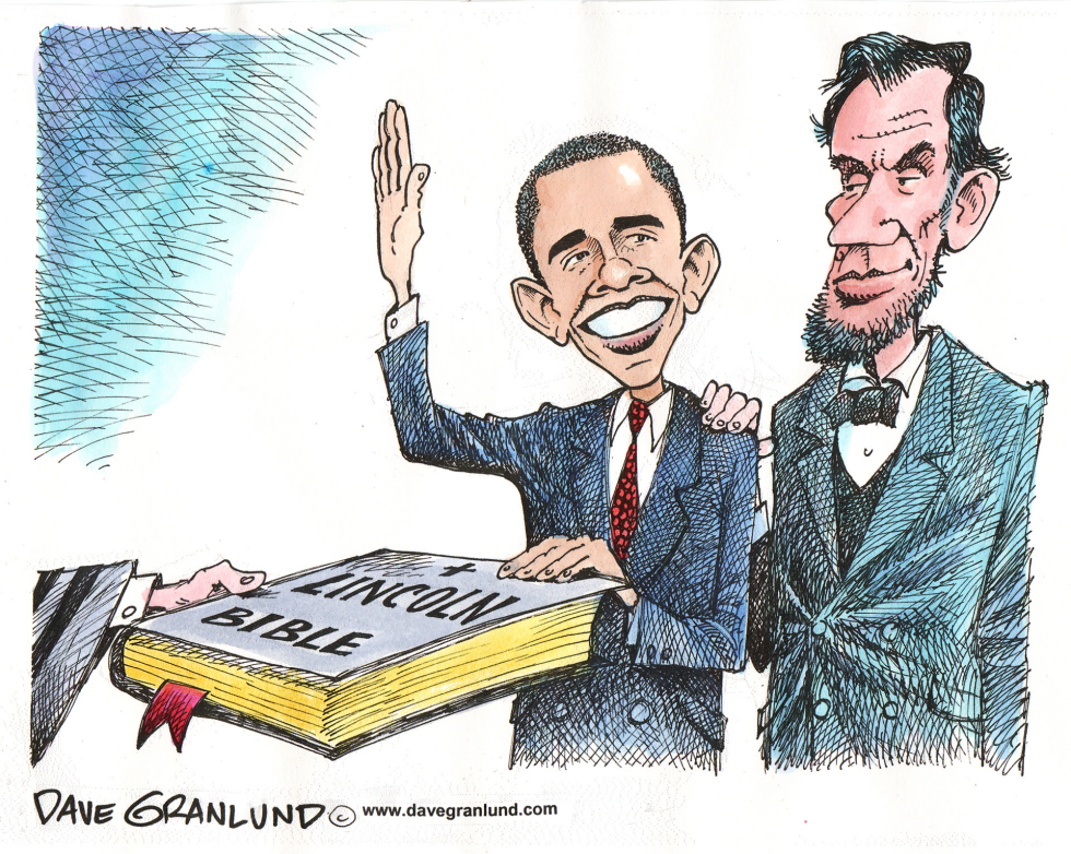  OBAMA INAUGURATION by Dave Granlund