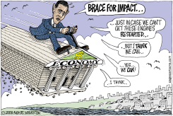 BRACE FOR IMPACT  by Monte Wolverton