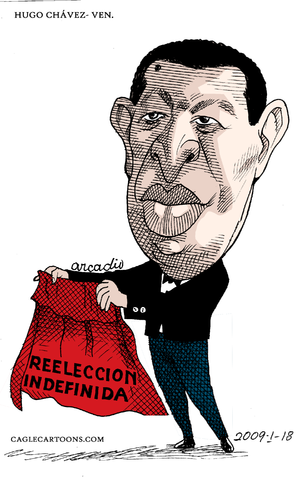  HUGO CHáVEZ by Arcadio Esquivel