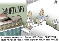 HE DIED HAPPY,  by Randy Bish