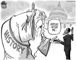 HISTORIC OATH OF OFFICE by Jeff Parker
