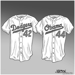 OBAMA 44 by R.J. Matson