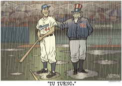 LA PRIMERA VEZ AL BAT DE OBAMA /  by R.J. Matson