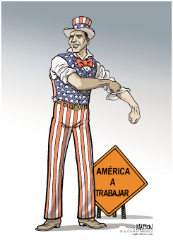 AMERICA A TRABAJAR /  by R.J. Matson