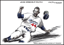OBAMA 44 FROM NOVEMBER 08 by J.D. Crowe