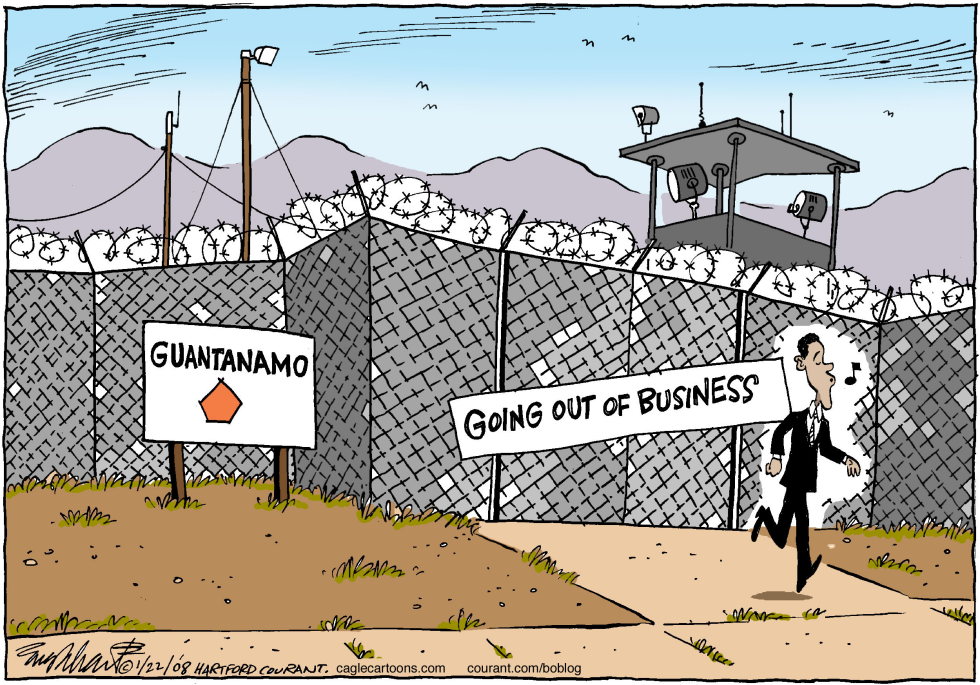 Guantanamo To Close COLOR
