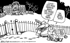 OATH OF OFFICE by Mike Keefe