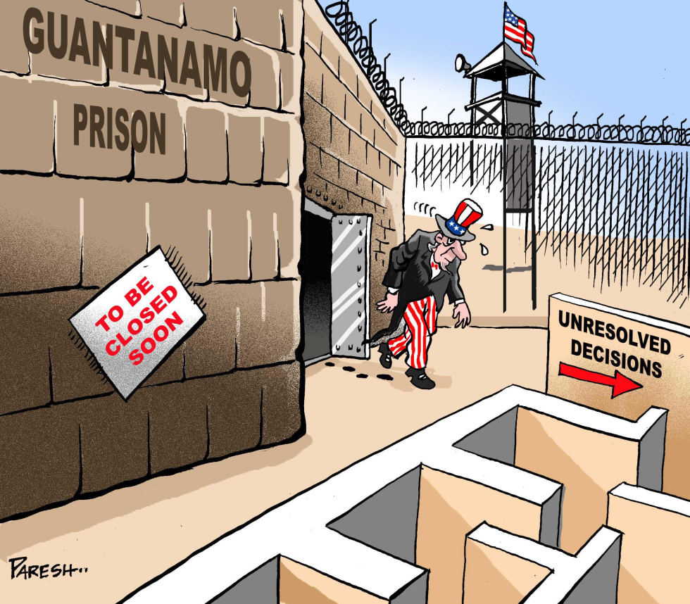  CLOSING GITMO PRISON by Paresh Nath