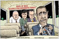 THE BACK OF THE BUS  by Monte Wolverton