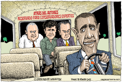 ATRAS DEL AUTOBUS /  by Monte Wolverton