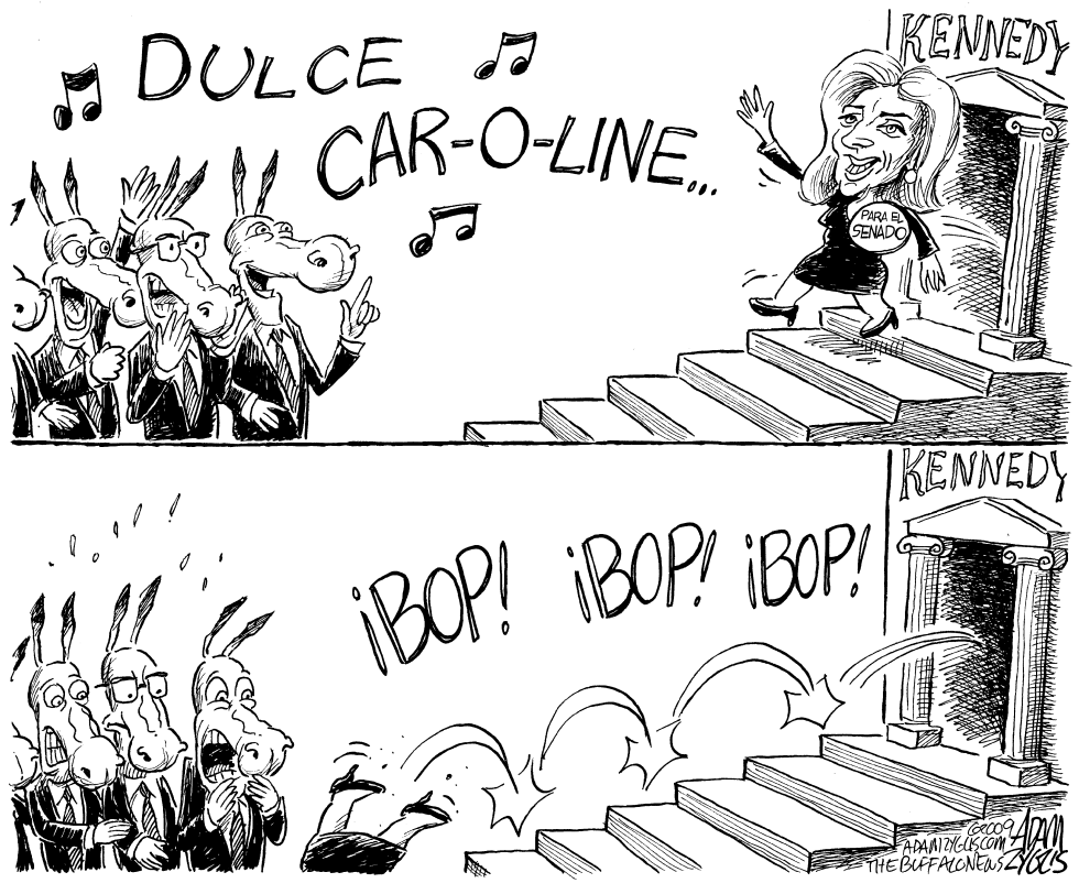 Caroline Kennedy cae
